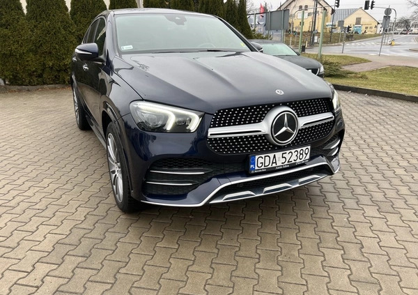 Mercedes-Benz GLE cena 280000 przebieg: 124900, rok produkcji 2020 z Olsztyn małe 704